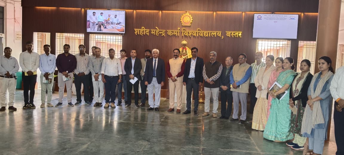 राज्य उच्च शिक्षा विभाग के संयुक्त संचालक डॉ जीए घनश्याम की उपस्थिति में  12 नवम्बर 2025  को विवि में faculty ओरिएंटेशन प्रोग्राम आयोजित 